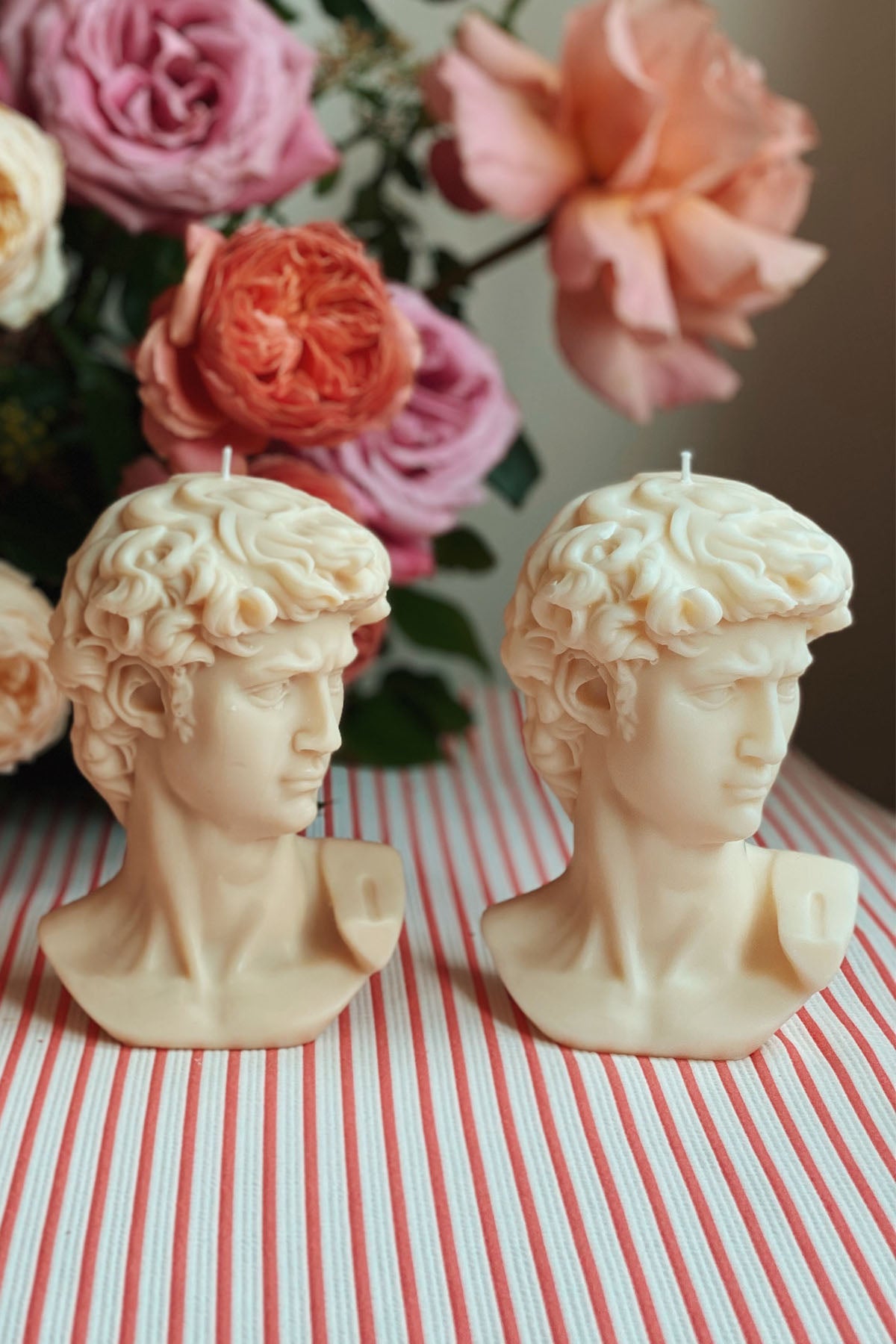 Scented David Bust Candle Interlude Candles