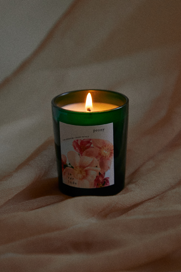 Peony Mini Scented Candle