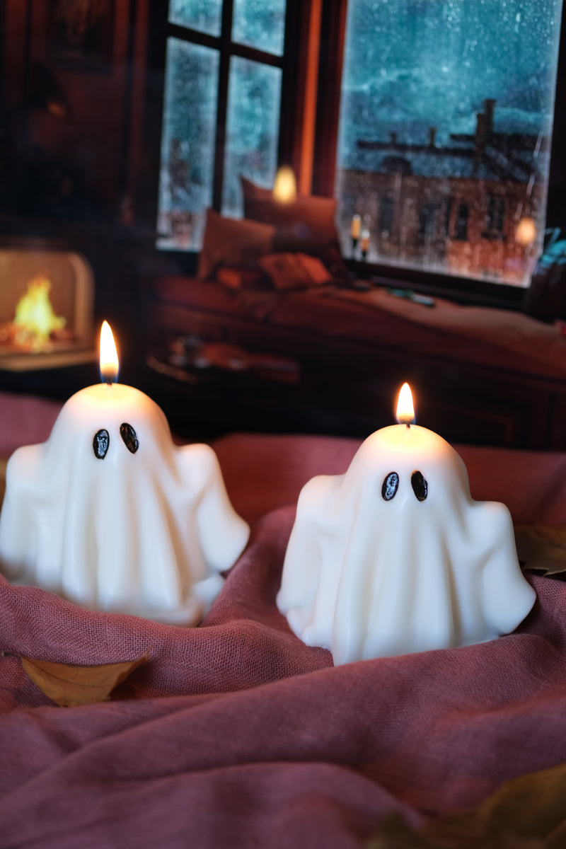 Ghost Candles - Halloween Candles