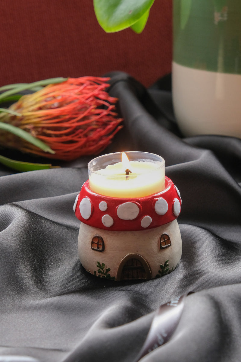 Mushroom Tealight Candle Holder