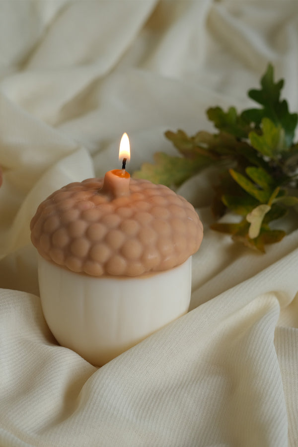 Acorn Shaped Soy Wax Candle