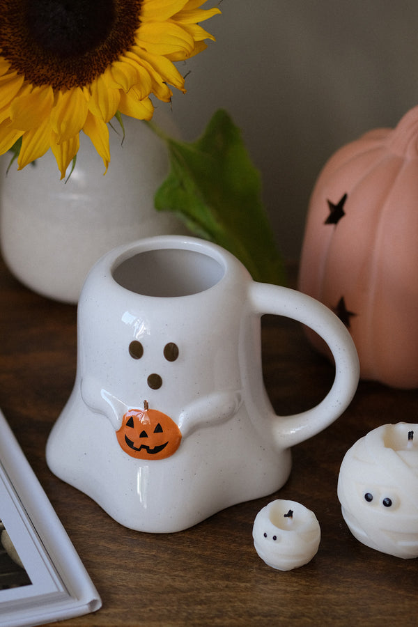 Ghost Shaped Halloween Mug