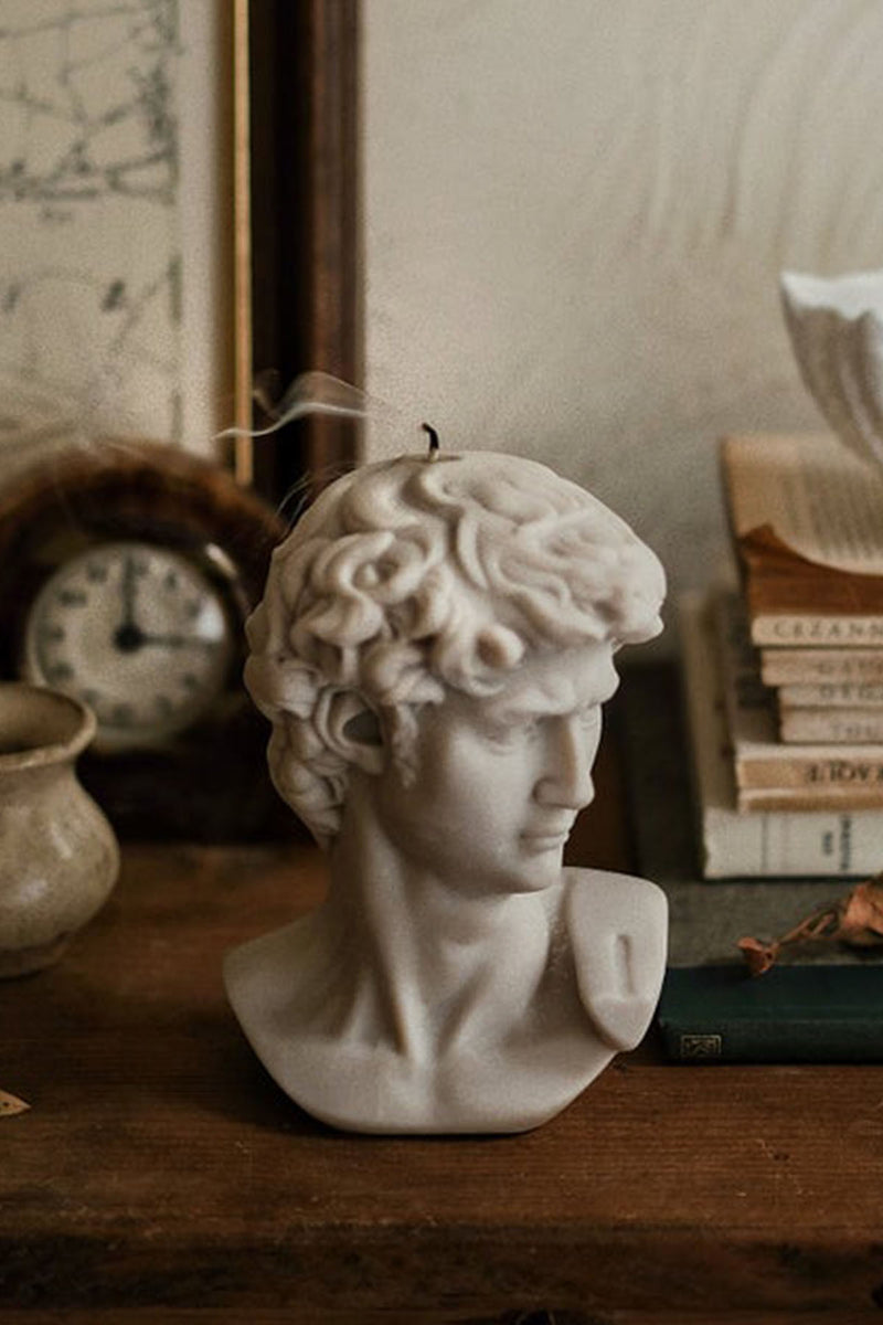 Scented David Bust Candle