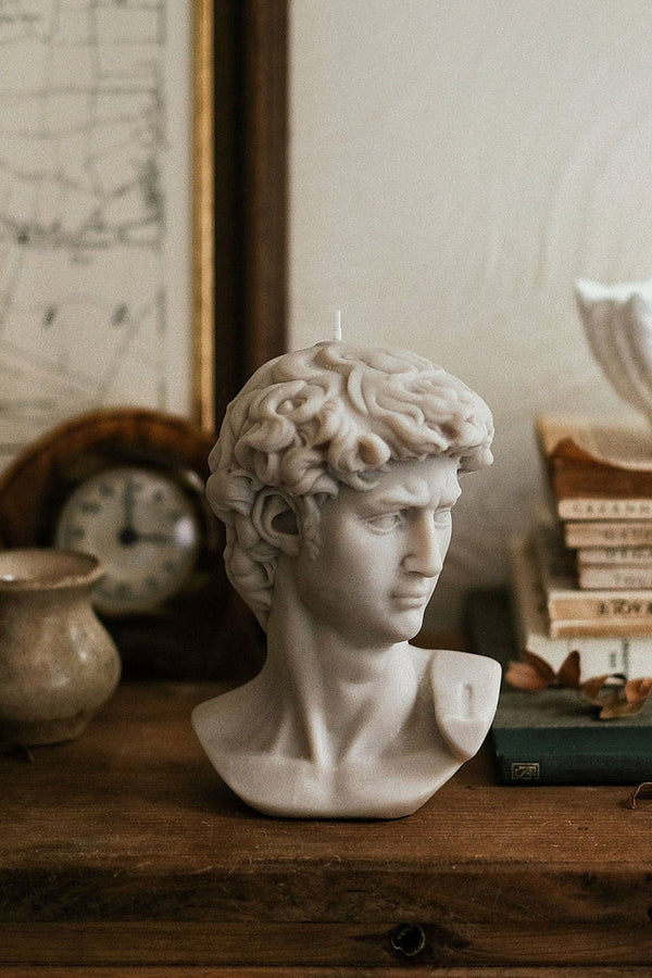 Scented David Bust Candle