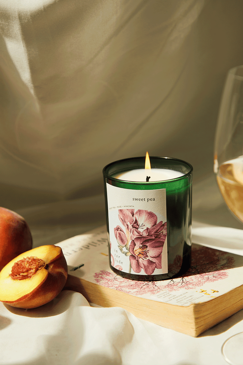 Sweet Pea Scented Candle