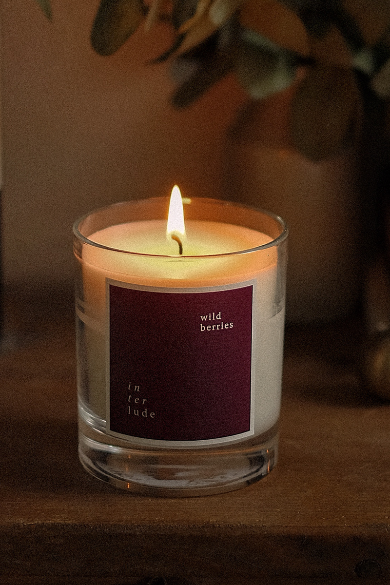 Wild Berries Scented Candle