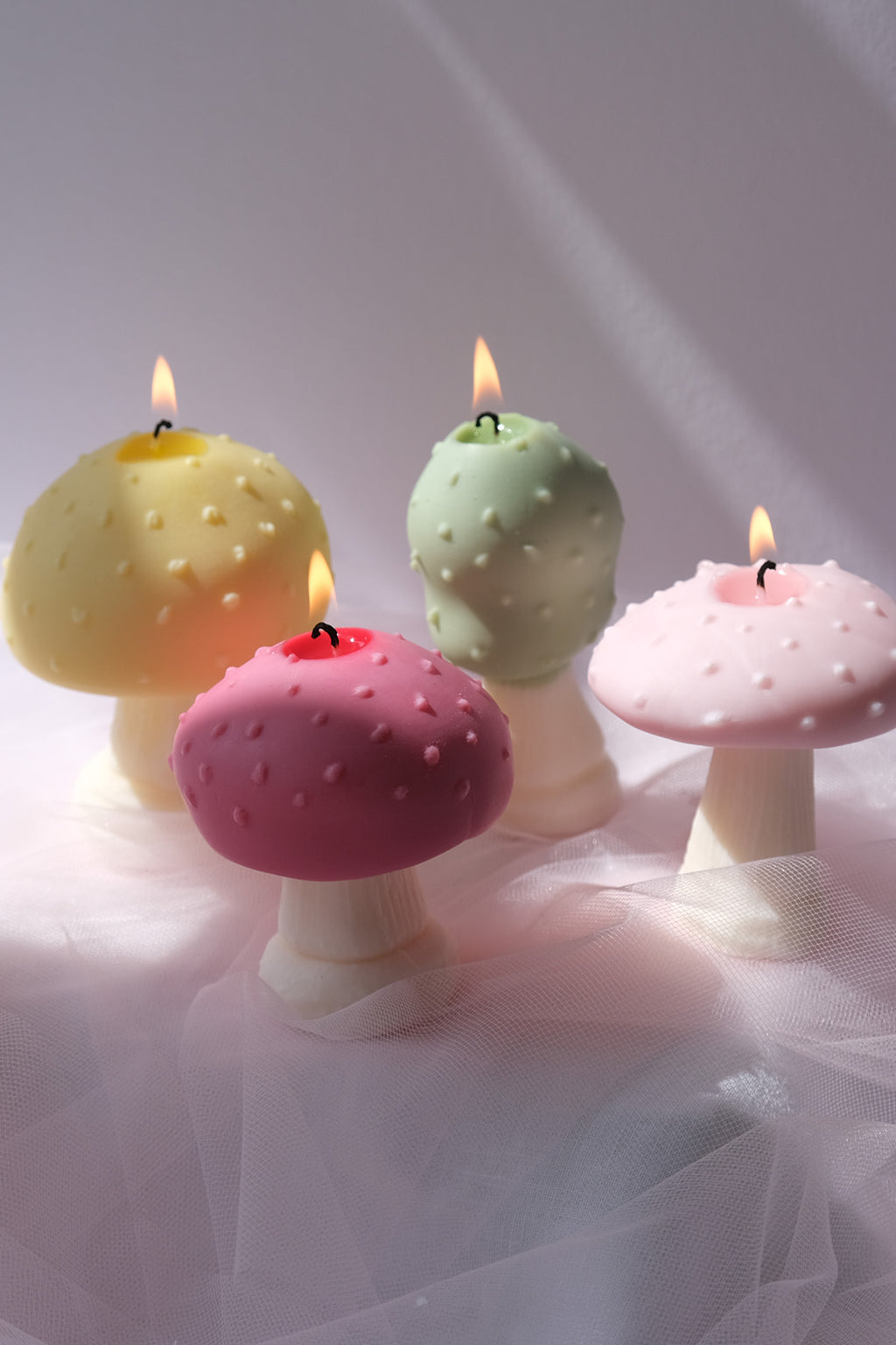 Mushroom Shaped Candles – Interlude Candles