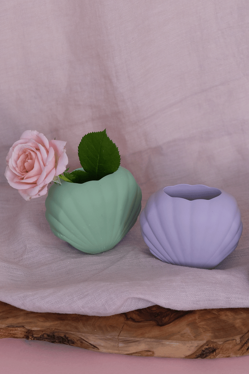 Handmade Shell Vase