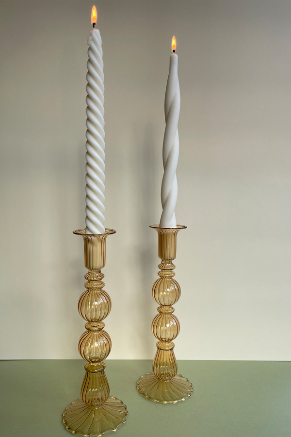 Spiral and Twisted Candle set