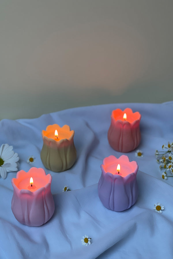 Tulip Shaped Candle